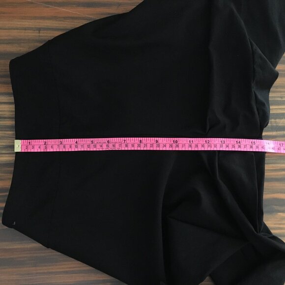 [Denver Hayes] Black False Pocket Dress Capris | 12 | Great - Picture 5 of 14
